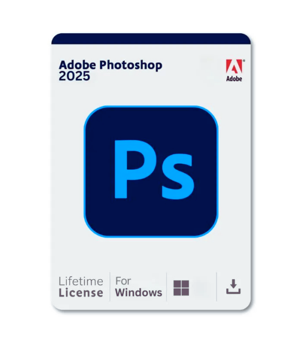 Adobe Photoshop 2025 – Lifetime license for Windows