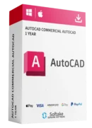 Autodesk AutoCAD – Commercial License (1 Year Subscription)