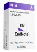 EndNote 21 – Official License for 1 Device (Mac & Windows)